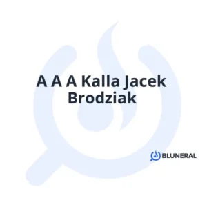 A A A Kalla Jacek Brodziak