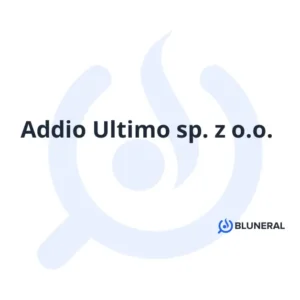 Addio Ultimo sp. z o.o.