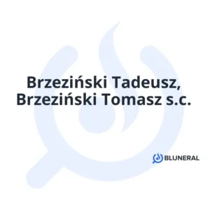 Brzeziński Tadeusz, Brzeziński Tomasz s.c.