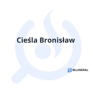 Cieśla Bronisław