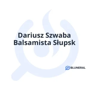 Dariusz Szwaba Balsamista Słupsk