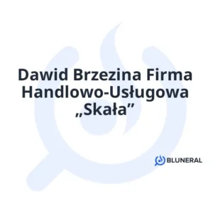 Dawid Brzezina Firma Handlowo-Usługowa „Skała”