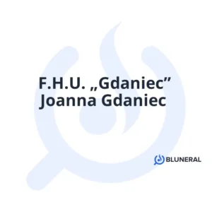 F.H.U. „Gdaniec” Joanna Gdaniec