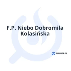 F.P. Niebo Dobromiła Kolasińska