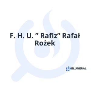 F. H. U. ” Rafiz” Rafał Rożek