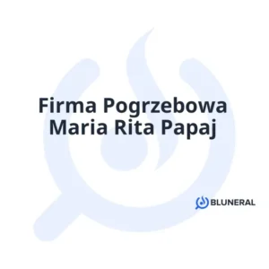 Firma Pogrzebowa Maria Rita Papaj
