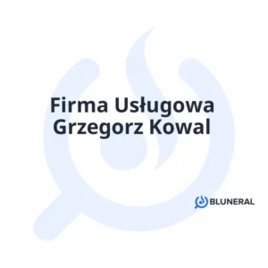 Firma Usługowa Grzegorz Kowal