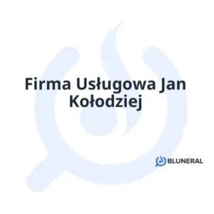 Firma Usługowa Jan Kołodziej