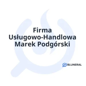 Firma Usługowo-Handlowa Marek Podgórski