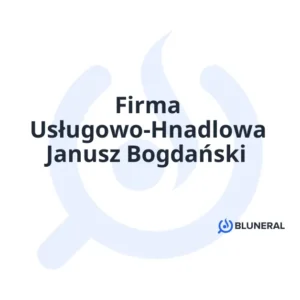 Firma Usługowo-Hnadlowa Janusz Bogdański