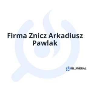 Firma Znicz Arkadiusz Pawlak