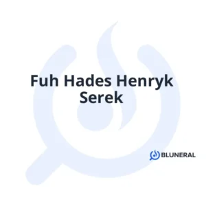 Fuh Hades Henryk Serek