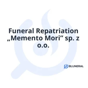 Funeral Repatriation „Memento Mori” sp. z o.o.