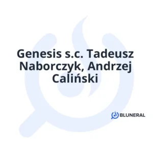 Genesis s.c. Tadeusz Naborczyk, Andrzej Caliński
