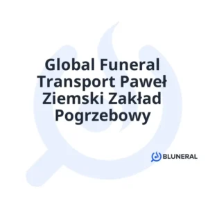 Global Funeral Transport Paweł Ziemski Zakład Pogrzebowy