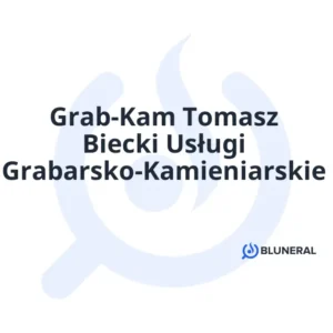 Grab-Kam Tomasz Biecki Usługi Grabarsko-Kamieniarskie