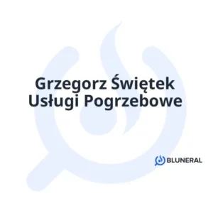 Grzegorz Świętek Usługi Pogrzebowe