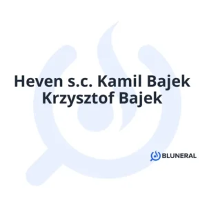 Heven s.c. Kamil Bajek Krzysztof Bajek