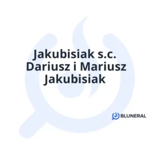 Jakubisiak s.c. Dariusz i Mariusz Jakubisiak