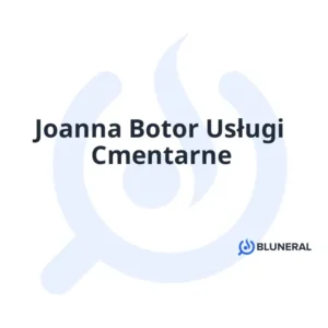 Joanna Botor Usługi Cmentarne