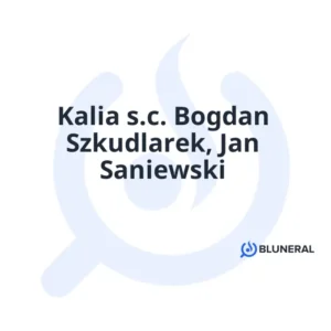 Kalia s.c. Bogdan Szkudlarek, Jan Saniewski