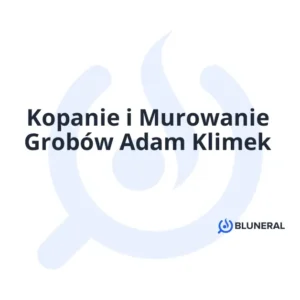 Kopanie i Murowanie Grobów Adam Klimek