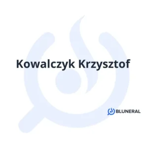 Kowalczyk Krzysztof
