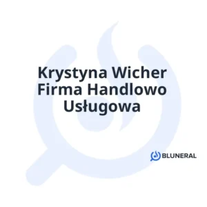 Krystyna Wicher Firma Handlowo Usługowa