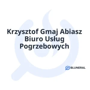 Krzysztof Gmaj Abiasz Biuro Usług Pogrzebowych
