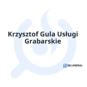 Krzysztof Gula Usługi Grabarskie