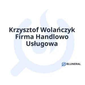 Krzysztof Wolańczyk Firma Handlowo Usługowa