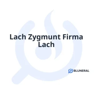 Lach Zygmunt Firma Lach