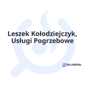 Leszek Kołodziejczyk, Usługi Pogrzebowe