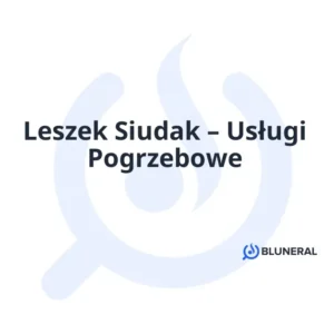 Leszek Siudak – Usługi Pogrzebowe