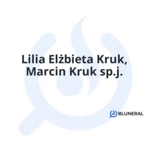 Lilia Elżbieta Kruk, Marcin Kruk sp.j.