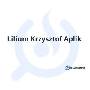 Lilium Krzysztof Aplik