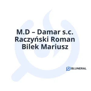 M.D – Damar s.c. Raczyński Roman Bilek Mariusz