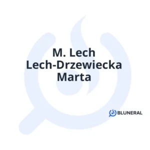 M. Lech Lech-Drzewiecka Marta