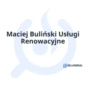 Maciej Buliński Usługi Renowacyjne