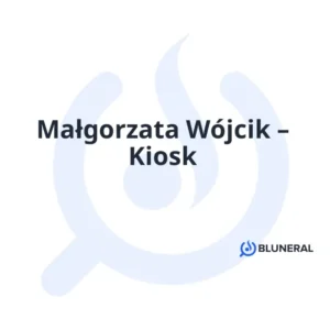 Małgorzata Wójcik – Kiosk