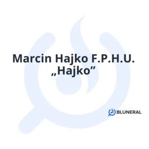 Marcin Hajko F.P.H.U. „Hajko”