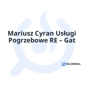 Mariusz Cyran Usługi Pogrzebowe RE – Gat