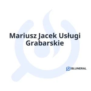 Mariusz Jacek Usługi Grabarskie
