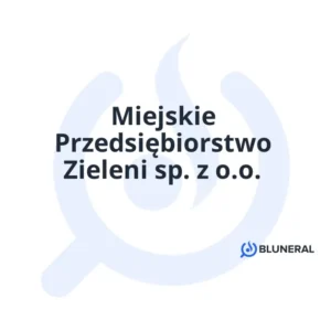 Miejskie Przedsiębiorstwo Zieleni sp. z o.o.