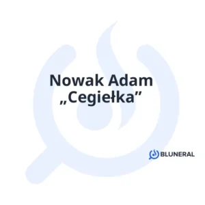 Nowak Adam „Cegiełka”