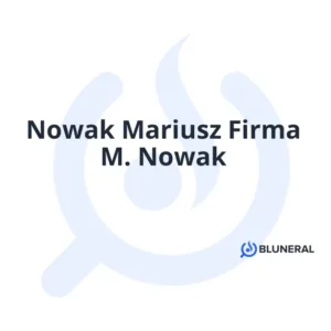 Nowak Mariusz Firma M. Nowak