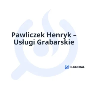 Pawliczek Henryk – Usługi Grabarskie