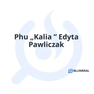 Phu „Kalia ” Edyta Pawliczak