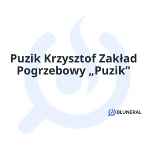 Puzik Krzysztof Zakład Pogrzebowy „Puzik”