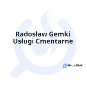 Radosław Gemki Usługi Cmentarne